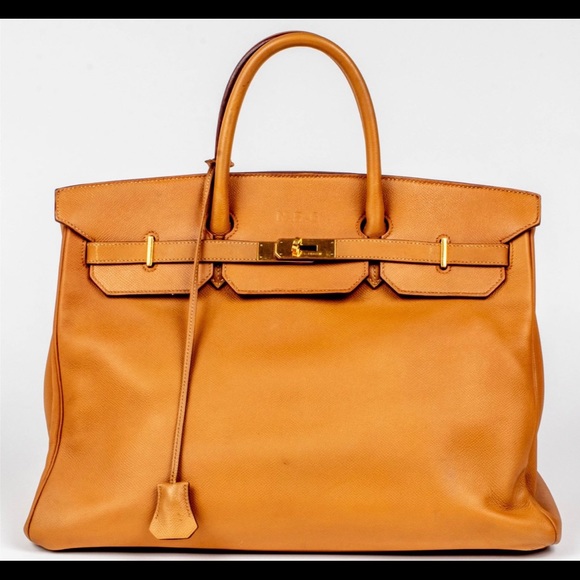 Tan Hermès Birkin 40 - Picture 1 of 14